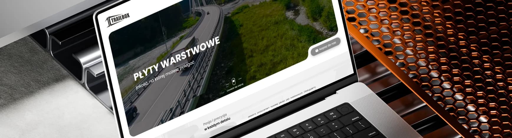 Zdjęcie tła firmy tworzącej profesjonalne strony internetowe dla firm